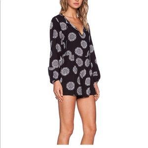 Black & White Mandala Romper